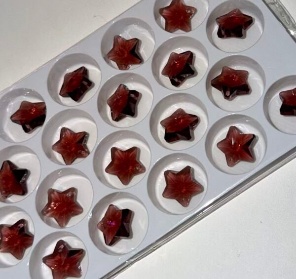 Star Crystal Clear Brown(1 Pack is 20pcs)