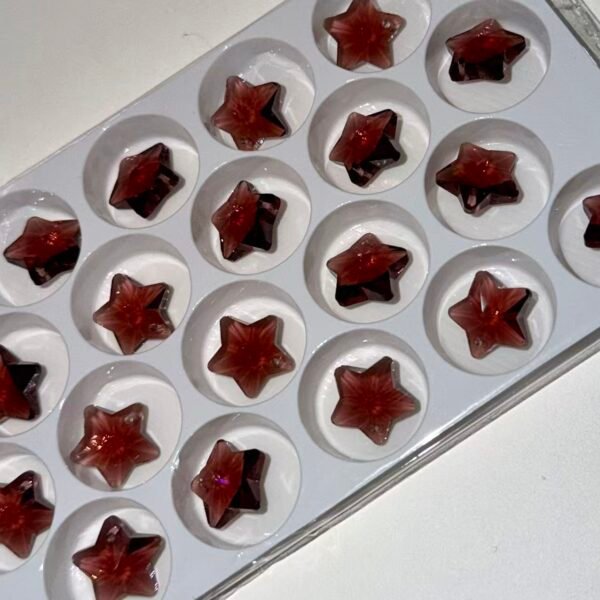 Star Crystal Clear Brown(1 Pack is 20pcs)