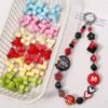 Metal beads, colorful,bricks,fit for the phone chain