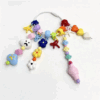 Acrylic Beads, Colorful, Bail Beads, Big Hole, Fit For The Rope