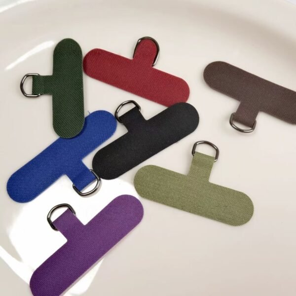 Multicolor Phone Accessories Set | Nylon Phone Stands, Charging Port Protectors, Card Holder Straps