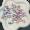 Ushiny pearl beads,textured,mix shaped,colorful,Glass pearl