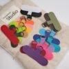 Multicolor Phone Accessories Set | Nylon Phone Stands, Charging Port Protectors, Card Holder Straps
