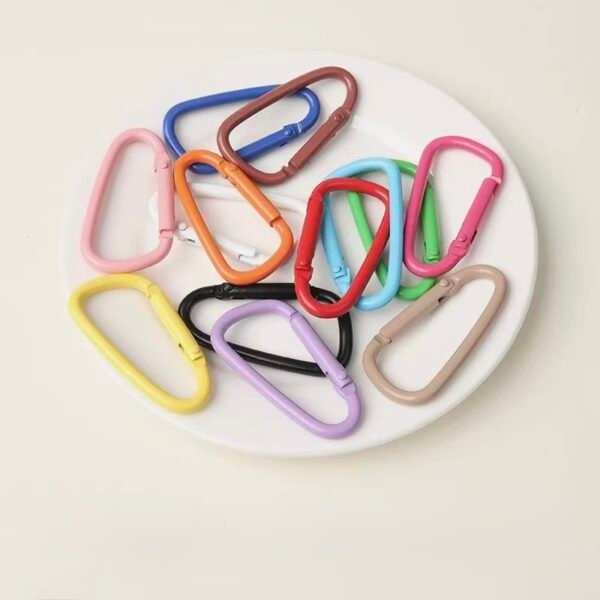 D shaped keyrings,big size, colorful