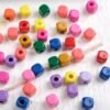 Acrylic beads,square shape,spacer beads,colorful,