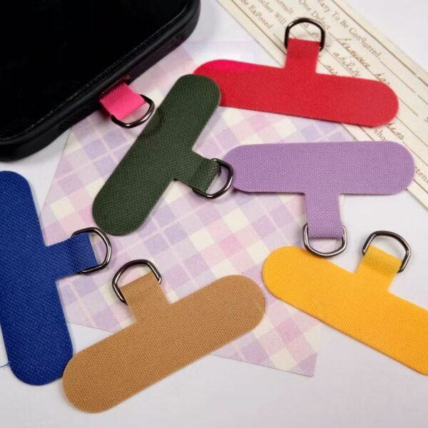 Multicolor Phone Accessories Set | Nylon Phone Stands, Charging Port Protectors, Card Holder Straps