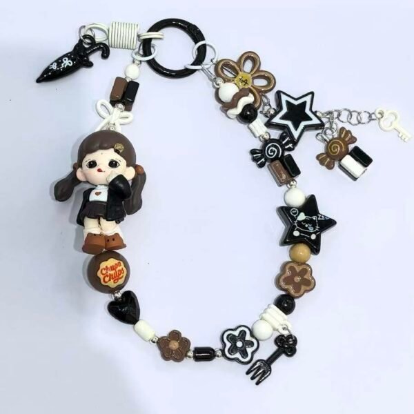 Acrylic pendant,forks shape,Colorful,Fit for the phonechain & keychains