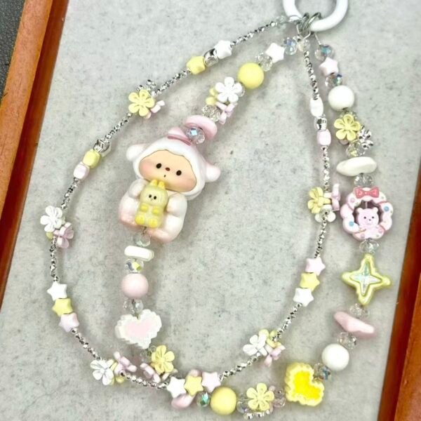 Acrylic beads,irregular shape spacer flat beads,colorful,