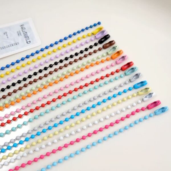 Ball chains,colorful,DIY accessories,For hanging figures or charms