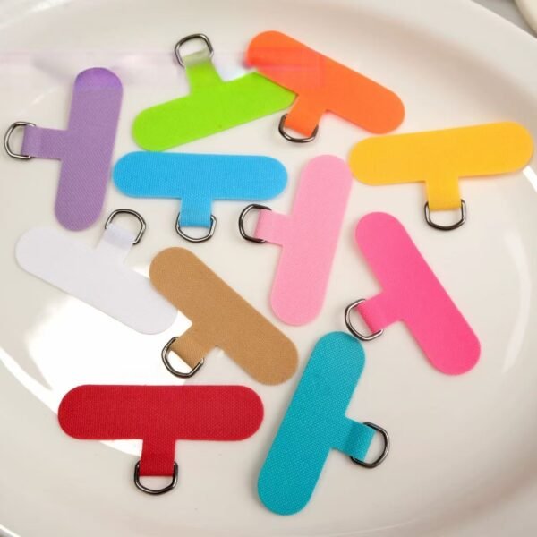 Multicolor Phone Accessories Set | Nylon Phone Stands, Charging Port Protectors, Card Holder Straps