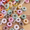 Acrylic beads,donuts shape,beads,colorful,