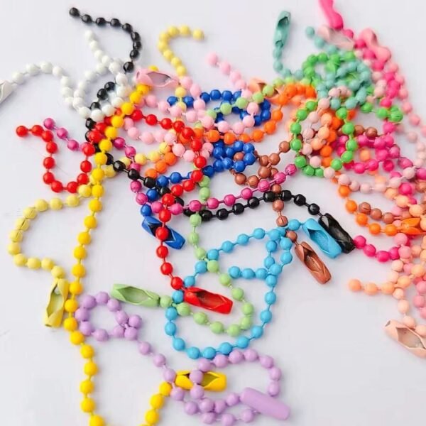 Ball chains,colorful,DIY accessories,For hanging figures or charms