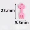 Acrylic pendant,forks shape,Colorful,Fit for the phonechain & keychains
