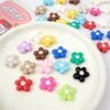 Acrylic beads,flower shape beads,colorful,