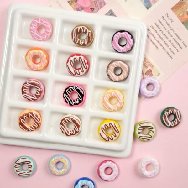 Acrylic beads,donuts shape,beads,colorful,