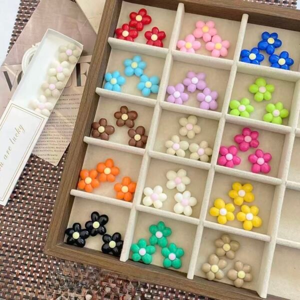 Acrylic beads,flower shape beads,colorful,