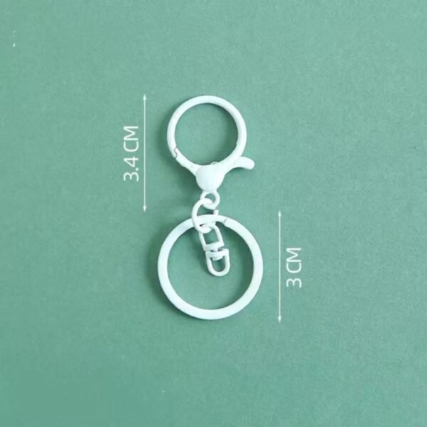 Lobster Buckle Three Piece Set, Painted Candy/Macaron Colors, Colorful, DIY Keychain