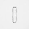 Silver bead chain, round bead chain, DIY keychain