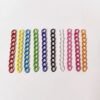 5cm painted candy colored tail chain, colorful, DIY keychain